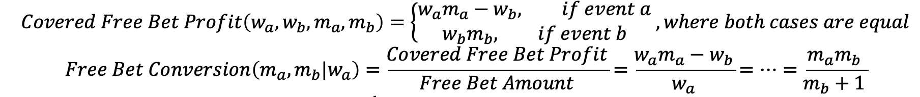 Free Bet Profit