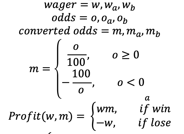 Notation and Basic Formulas